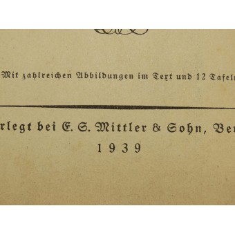 Libro de texto de arma 1939- Waffenlehre. Espenlaub militaria